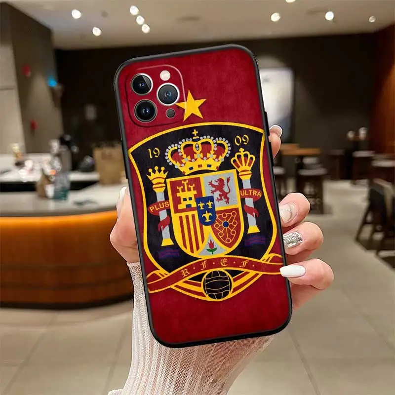 RE54 Stylish Spain Flag Phone Case - Vibrant Spanish Design