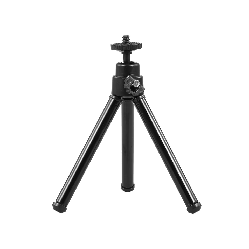 Portable Webcam Tripod Lightweight Mini Webcam Tripod for Smartphone Webcam Desktop Tripod Phone Holder Table Stand