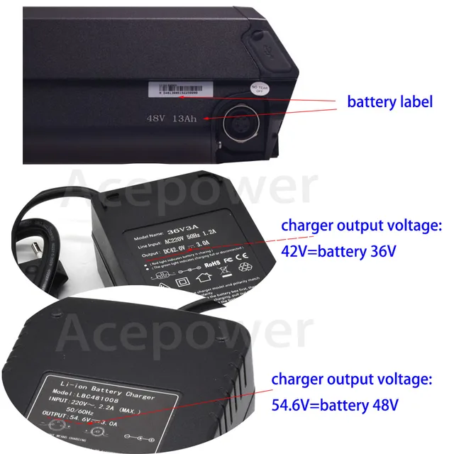 EU Stock 48V15Ah 20Ah Silver Fish Battery for BURCHDA R8S