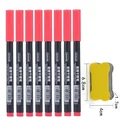 8Pcs red set