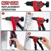 Manual Rivet Nut Gun, M3 M4 M5 M6 Home Multi-specification Riveting Machine, Riveting Tools, Insert Nut For Quick Riveting 5