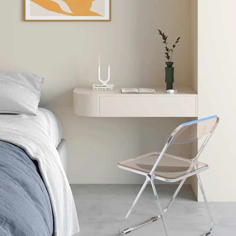 

Simple and luxurious bedside corner dresser modern wall bedroom