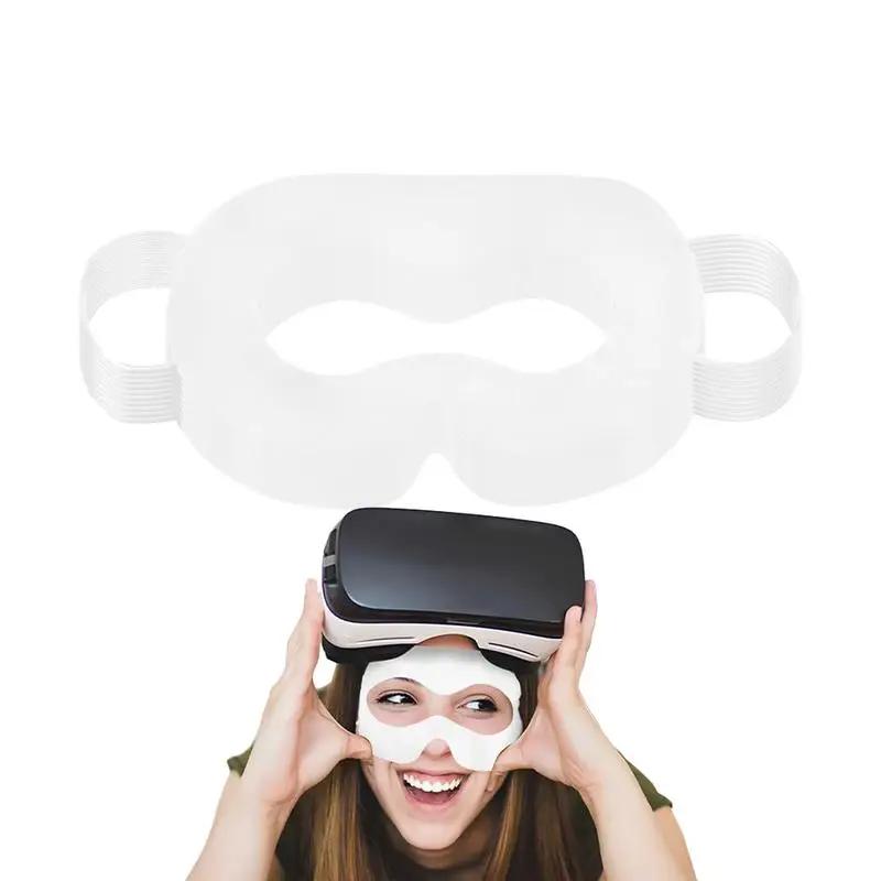 Eye Sweat Band 50Pcs Eye Sweat Cover Vr Headset Insert Game Play Face Cover Antipolvere Vr Goggles Fascia Antisudore Per La Casa Virtuale