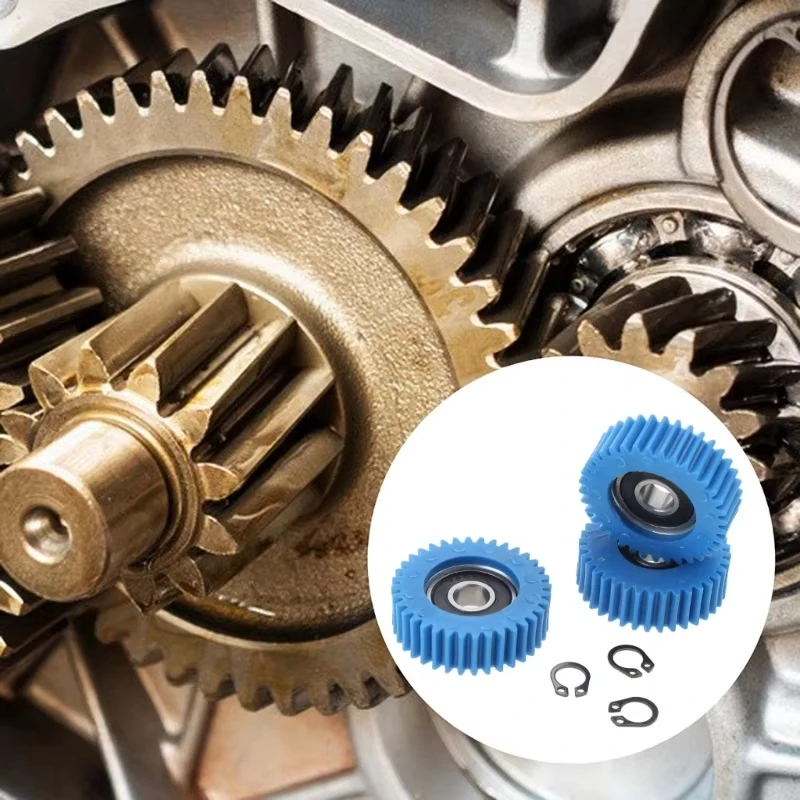 3PCS 36 Teeth Bicycle Wheel Hub Motor Planetary Gears Nylon Gear 38x8x11mm With Bearing For Bafang Motor E-bike Electric Bike