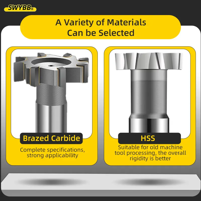 Cnc Cut|high Speed Steel T-slot Milling Cutter For Cnc Machining 