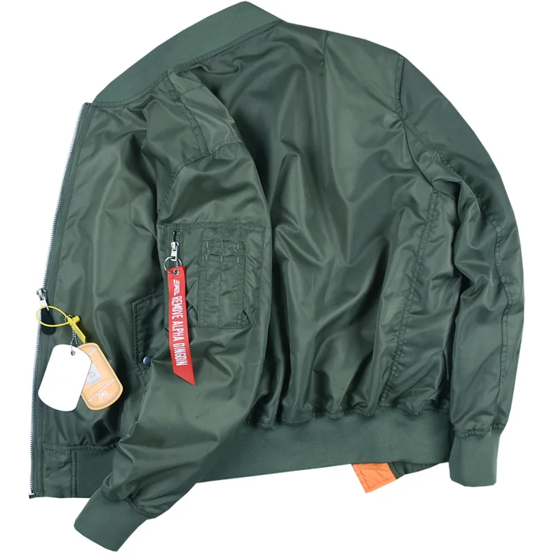 New Alpha Martin Spring Classics MA1 Bomber Pilot Jacket Men Waterproof Baseball Coat Air Force Military Tactical Causal Jacket 3