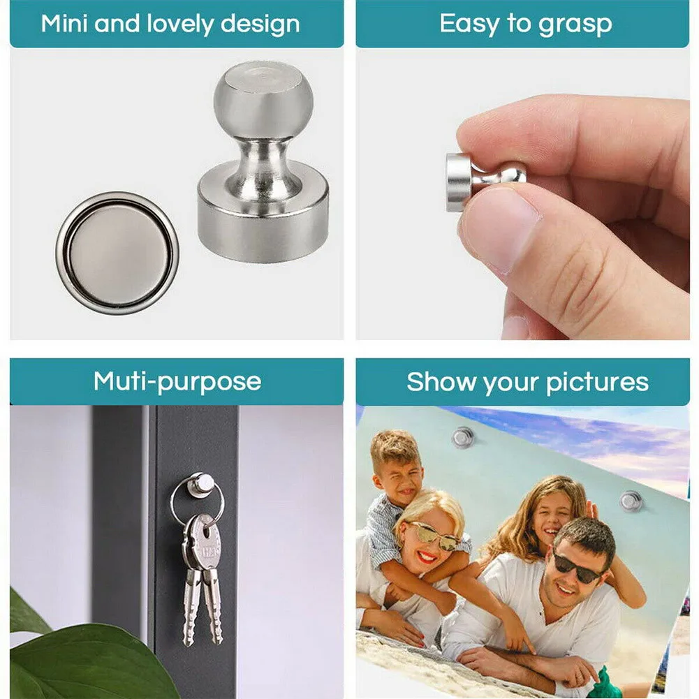 Description Picture 6 of item10/20pcs Magnetic Pins Neodymium Board Magnet For Board Cone Magnets Super Strong For Fridge Magnets Thumbtack Home Storage Tool