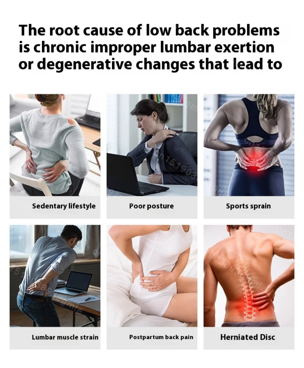 Back Stretcher Adjustable Height Massager for Waist Neck Fitness Lumbar Cervical Spine Cervical Spine Support Massager Equipment