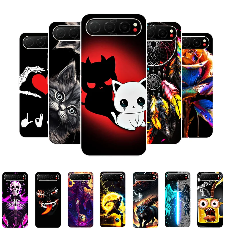 Cute Cat Soft TPU Protective Cover - Silicone Bumper Case