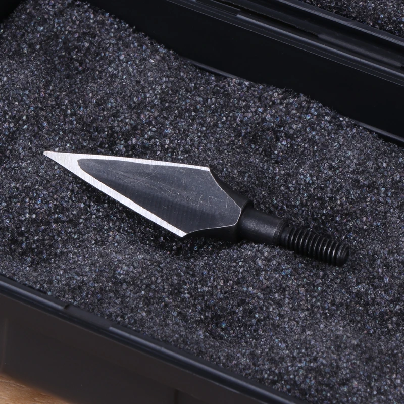 Archery Arrowhead 100 Grain High Carbon Steel Hunting 3 for Sharp for Arrow Tips