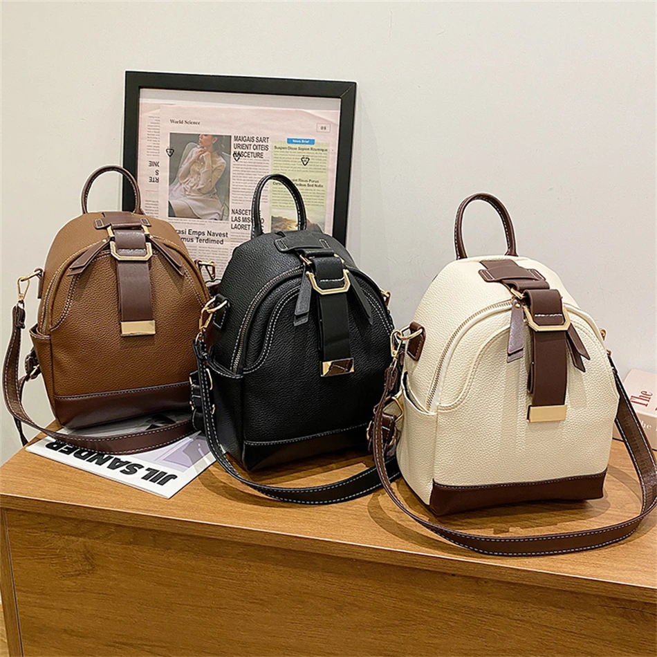 Buy SUSU The Nicole Designer Leather Backpack Purse For Woman Small  Backpacks Fits iPad Mini 4 Colors Online at desertcartINDIA