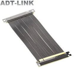 Cable de extensión de tarjeta gráfica PCIE X16 3,0 Riser RTX 3060 de velocidad completa, Cable blindado, marcha atrás única, GPU de 90 grados para chasis ATX