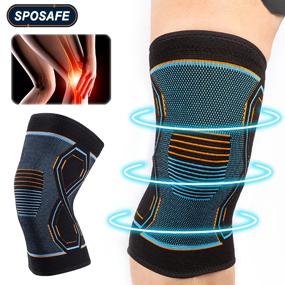 

1Piece Sports Knee Compression Sleeve leg Support Brace for Gym,Working Out,Running,Basketball,Weightlifting,Joint Pain Relief