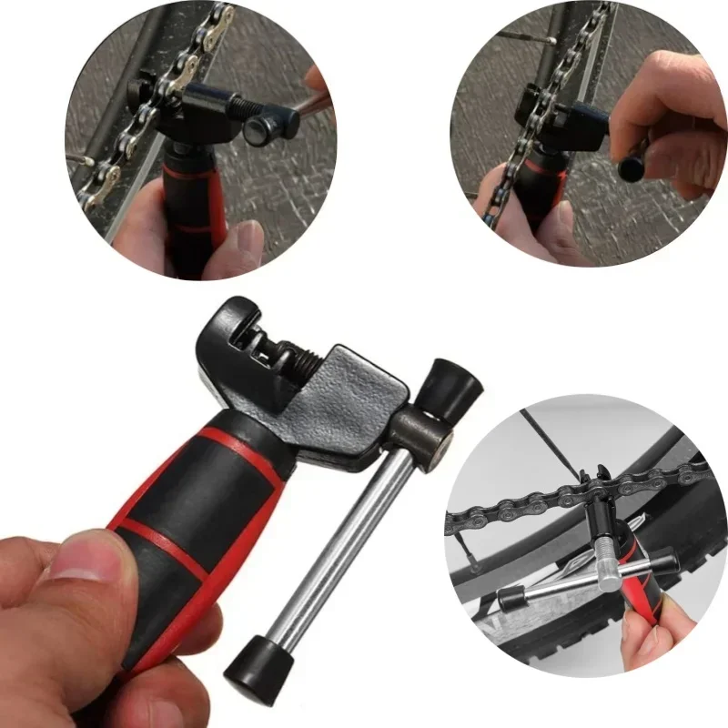 MTB Bike Chains Extractor Bike Link Breaker Splitter Extractor Cutter Device Accessories Bicycle Chain Disassembly Tool