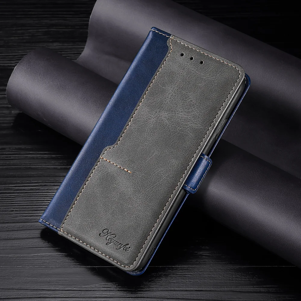 

Флип-кошелек для OPPO A1 Pro, кожаный, с магнитной застежкой