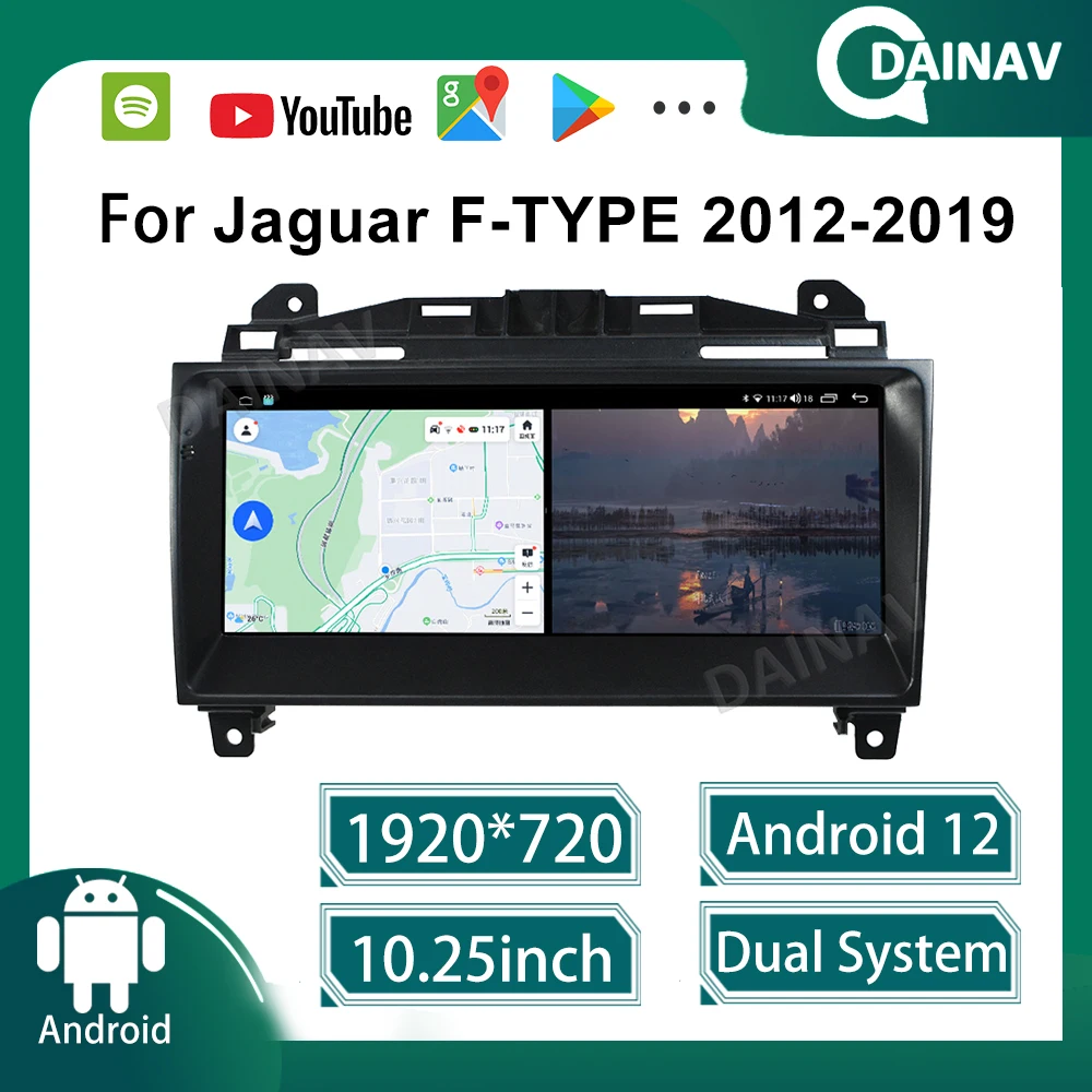 

Автомобильная магнитола 128 ГБ для Jaguar F-TYPE 2012-2019, автомобильный мультимедийный плеер, навигация, GPS, оригинальные автомобильные функции, автомобильные аксессуары