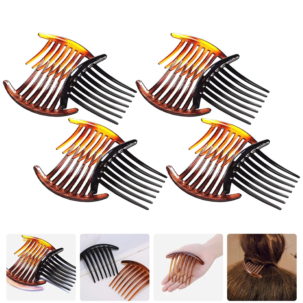 

Hair Side Combs Hair Tooth Combs Teeth Hair Clip Veil Comb for Women Ladies Pearl Headwear Girls' Hair Accessories