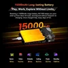 Blackview BV7300 Rugged Phone 6.67'' HD+ IPS 90Hz Display Dual Camping Light NFC 15000mAh 45W Fast Charge Android 14 Cellphone 5