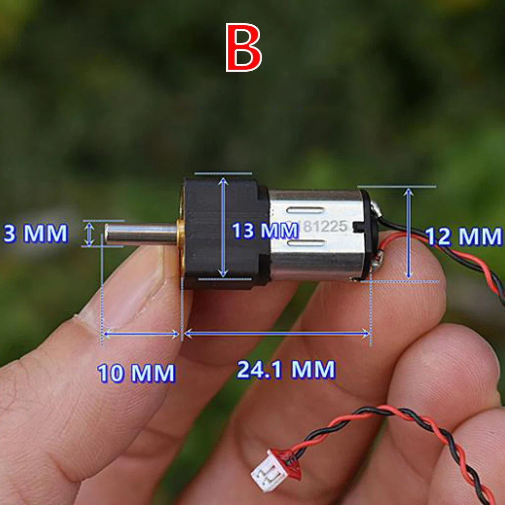 S2bf58da39e384923bc4735195906a824y GA12-N20 DC 3V 5V 6V Mini N20 wszystkie metalowe koło zębate motoreduktor 35/70/100/200/500rpm niska prędkość duży moment obrotowy mikro silnik redukcyjny