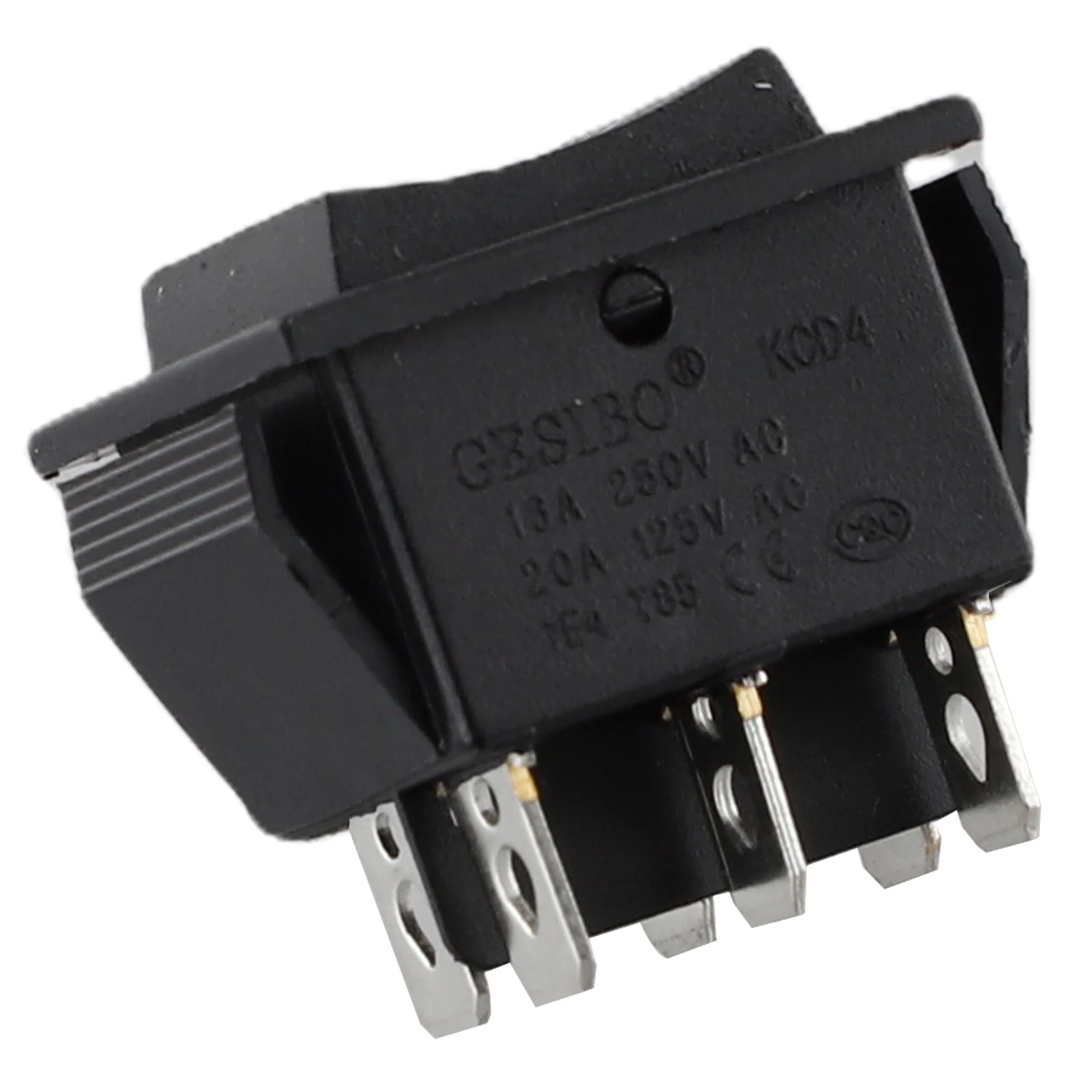 2-Pack 6 Pin Dpdt Double Pole Double Throw 20 Amp Interruttore A Bilanciere Momentaneo Interruttore A Pulsante Momentaneo Impermeabile