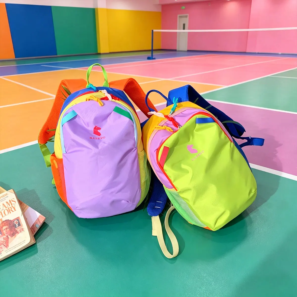 Zaino Sportivo alla Moda Stile Dopamina, Leggero in Nylon, Grande Capacità, per Escursionismo e Alpinismo - immagine 6