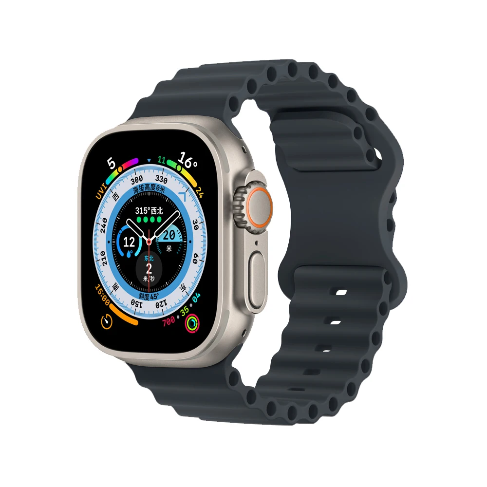 Breathable Ocean Silicone Strap