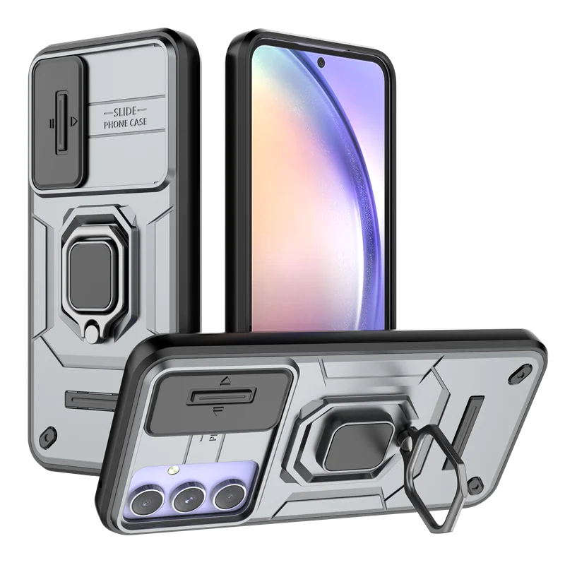 Per Samsung Galaxy A14 A34 A54 5G Custodia Kickstand Slider Camera Protector Armor Custodia Per Telefono Per Samsung A54 A 14 34 54 Cover Posteriore