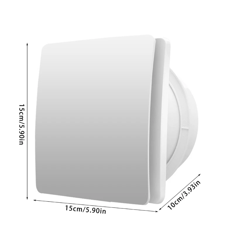 Europlast Ventilatore da bagno con sensore di umidità e timer