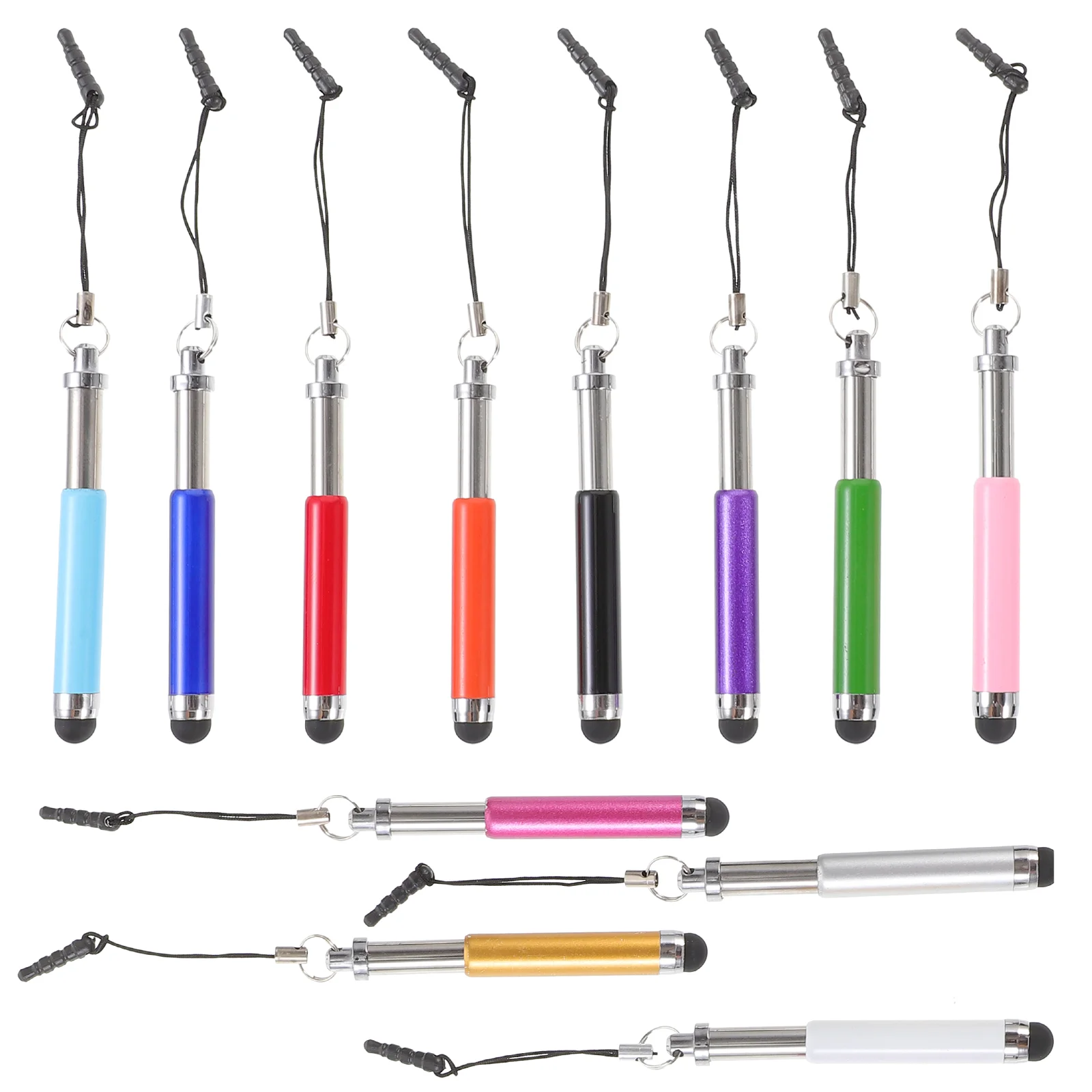 

12 Pcs Finger Stylus Capacitive Pen Handwriting Touch Screen Lettering Pens for Phone Styluses