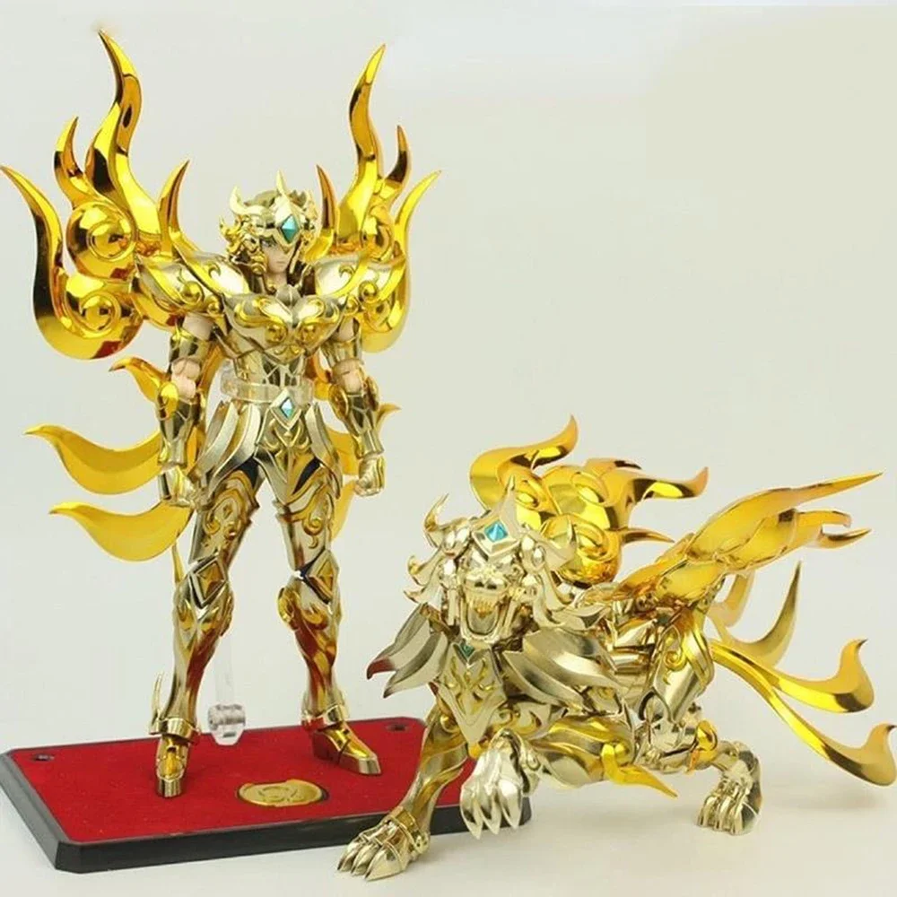 

MC Model Saint Seiya Myth Cloth EX Leo Aiolia SOG with Totem Knights of Zodiac Anime Action Figure Collection Toys In Stock