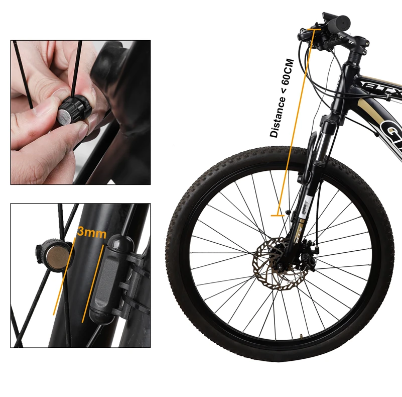 Fixando a base ao guiador