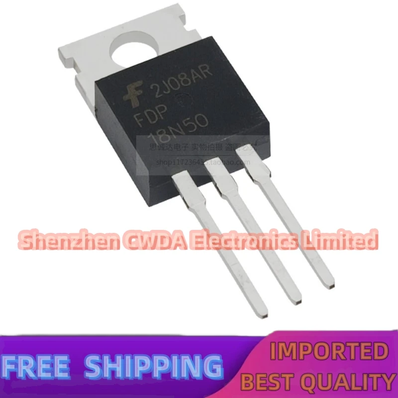 

10 шт.-20 шт. FDP18N50 TO-220 500V18A NMOS 18N5 0 В наличии может быть куплен