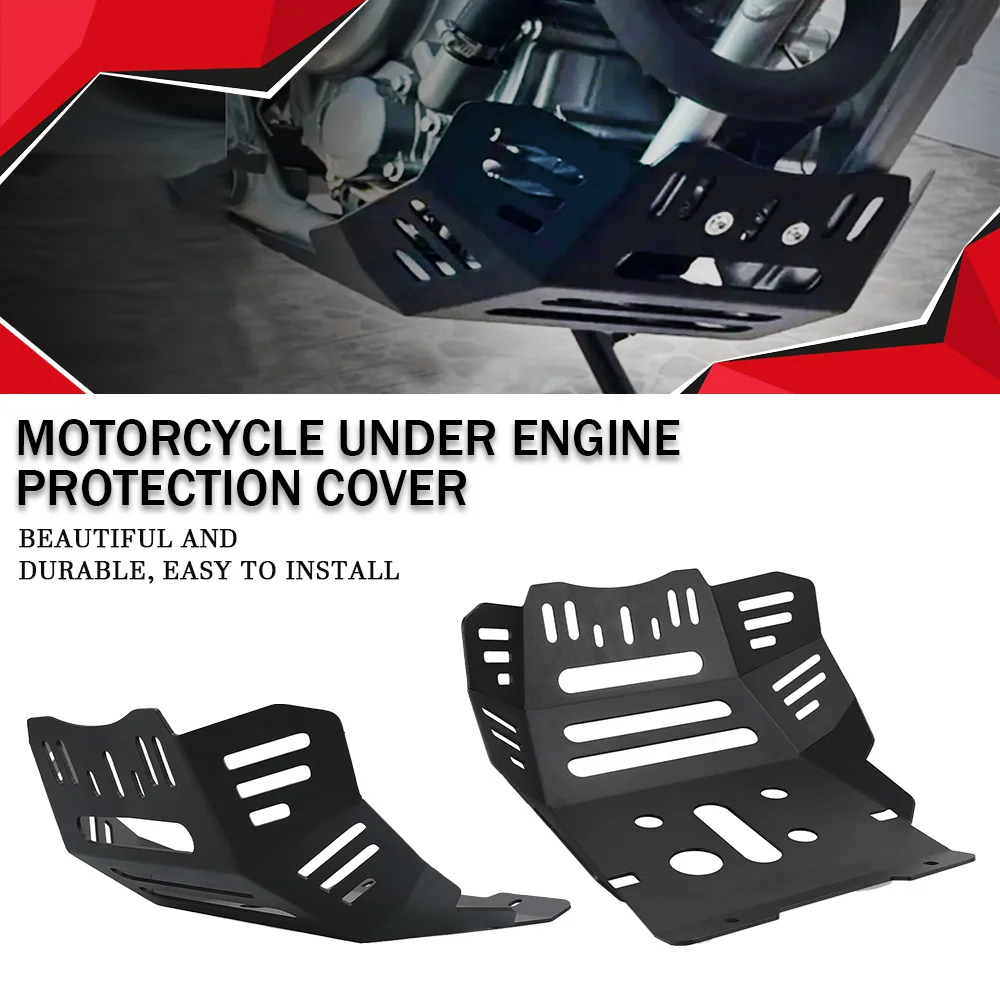 

CRF300L Защитная крышка под двигатель для HONDA CRF 300L 2021 2022 2023 аксессуары для мотоциклов CNC противоскользящая пластина Bash защита рамы