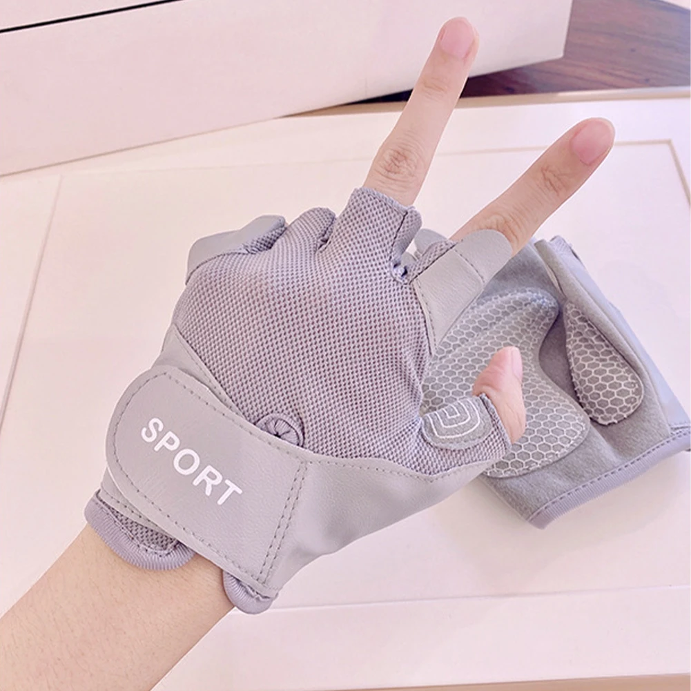 Enhanced Grip Workout Gloves for Weightlifting, Cycling, and Fitness Training