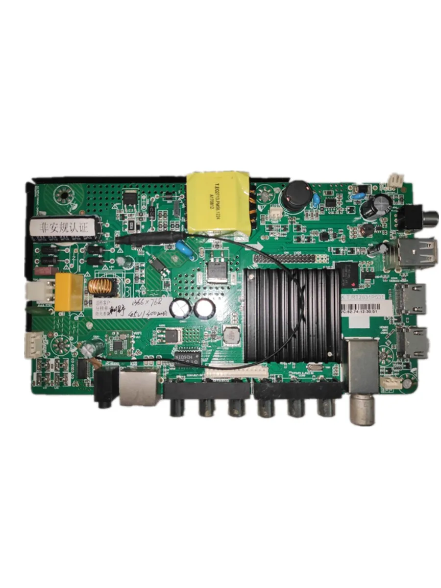 

Free shipping! HK.T.RT2831P531 Three in one TV motherboard WiFi network 45V 300MA 1366x768