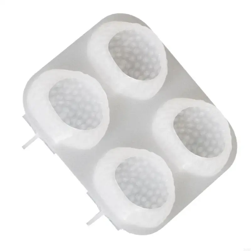 3D Strawberry Aromatherapy Candle Silicone Mold DIY Handmade Romantic Scented for Valentine's Day Party Home Decor Birthday Gift