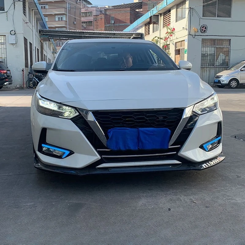 DRL for Nissan Sentra Sylphy 2019 2020 2021 2022 LED Daytime Running Light Dynamic Turn Signal 12V Daylights Fog Lamp Decoration detail image 3