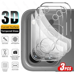 Premium Camera Protective Glass - 3 Pack 9H Curved Tempered Lens Films - Honour 600 5G (3Pieces)