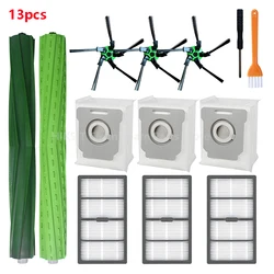High-Performance Robot Vacuum Cleaner Accessory Kit with HEPA Filter, Brushes, and Dust Bag Replacement Parts (Set 2)