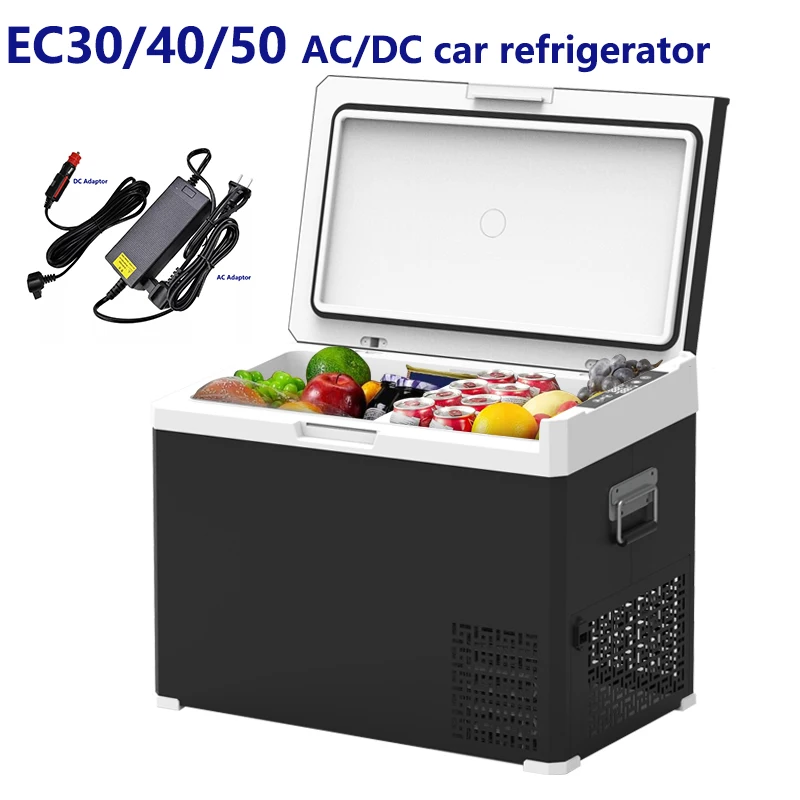 30/4050Liter Auto Car Refrigerator DC12V Compressor Portable Freezer Fridge Quick Refrigeration Travel Outdoor Camping Cooler