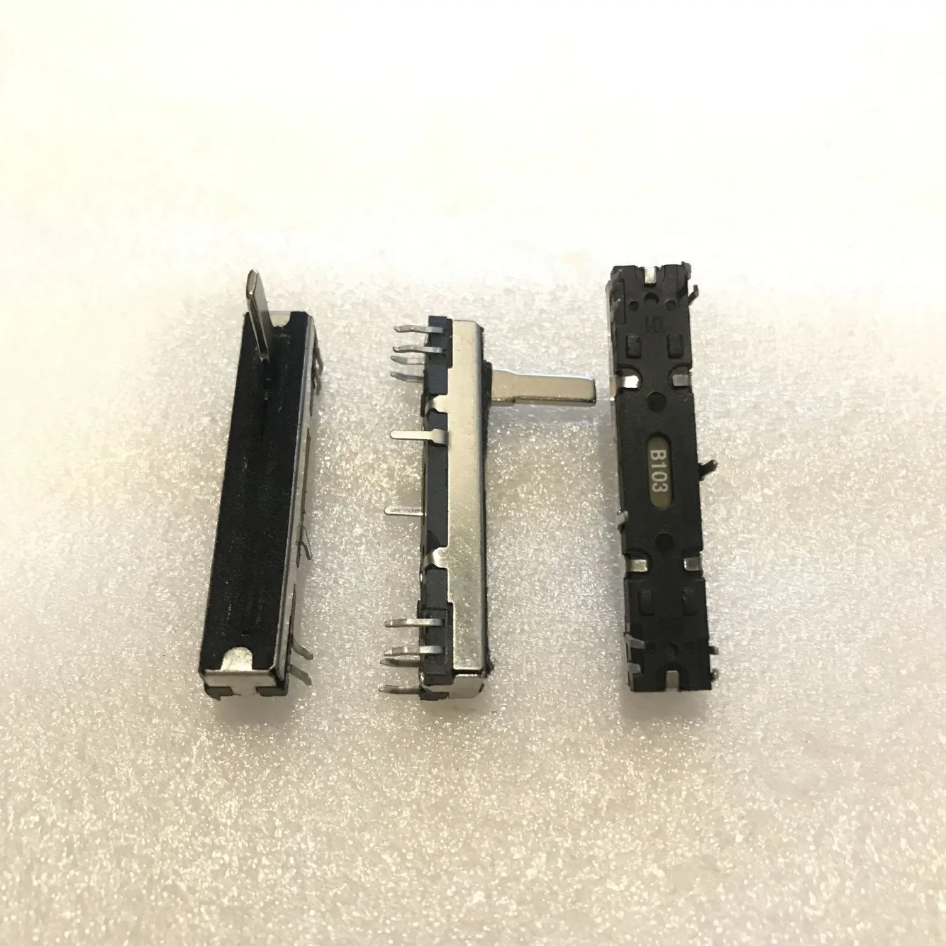 1PCS Replacement Slide Potentiometer fader 10Kb x 2 Slide Volume For Korg and Roland Keyboard pot mixer fader