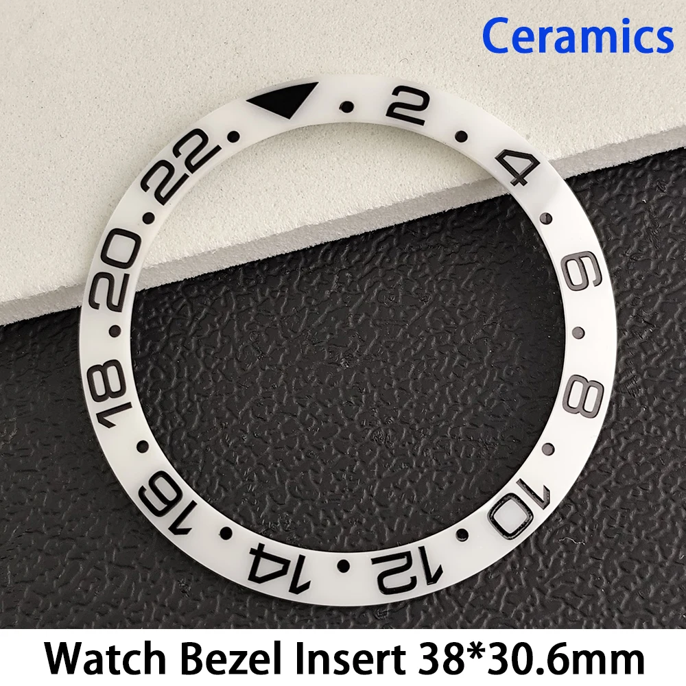 Premium 38mm Sloping Aluminum-Ceramic Bezel Insert