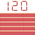 Red 120PCS