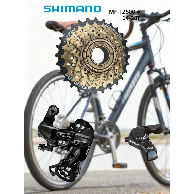 Tourney 6v 7v Groupset 6/7 Speed SL TX30 shifters RD TY300 Rear Derailleur MF TZ500 Freewheel for MTB Original parts SHIMANO