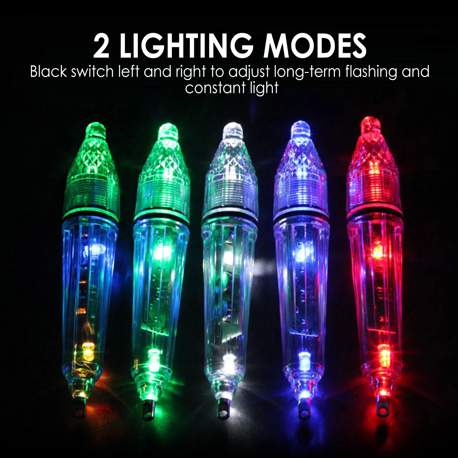 Night Fishing Light Bait Crappie Luring Light Fishing Light