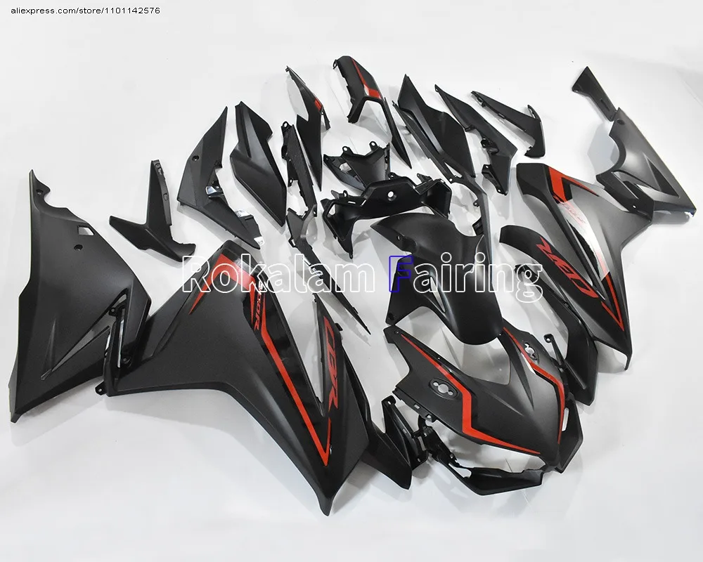 

Черный обтекатель для Honda CBR500R 2019 2020 2021 CBR500 R 19 20 21 послепродажный обтекатель для мотоцикла (литьё под давлением)