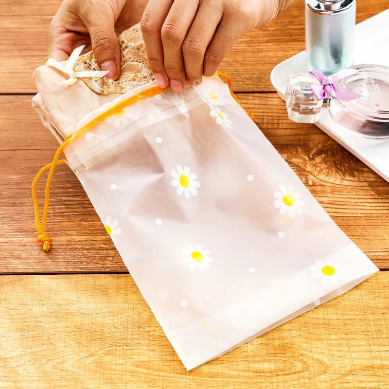 Shoe Storage Bag Portable Shoe Storage Organizer Travel Storage Bag Waterproof Transparent Plastic Bag Drawstring Eco Bags Cosmetic Bags