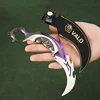 16cm Valorant Weapon Big Melee Reaver 2.0 Karambit Knife Metal M4 Game Peripheral Samurai  Alloy Model Desktop Display Gift Toy 6