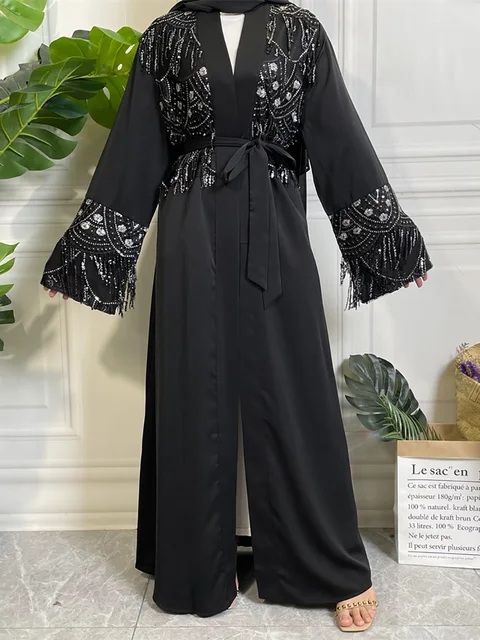 Chaomeng Femme Musulmane Ramadan Kaftan Turkey Islamic Clothing Muslim For Women Dubai Abaya Modest Robe