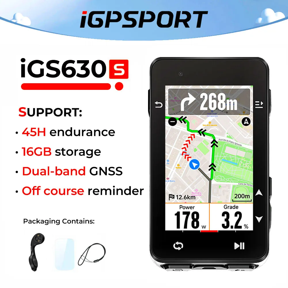 GPS Bike Computer BSC100S Cycle Wireless Speedometer Bicycle Digital Stopwatch Cycling Odometer Cycling Computer
